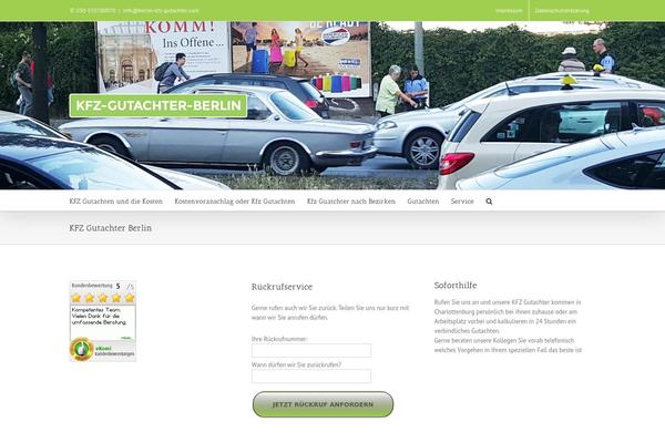 Avada theme site design template sample