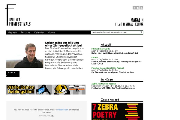 berliner-filmfestivals.de site used Yours