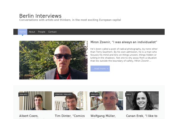 berlininterviews.com site used Advance-startup