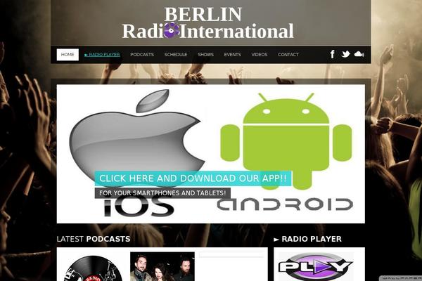 Soundwave theme site design template sample
