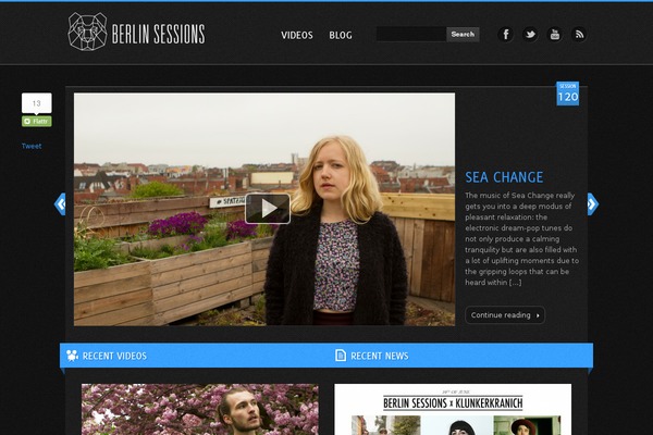 Videozoom theme site design template sample