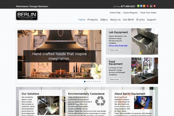 berlinusa.com site used Berlin-equipment