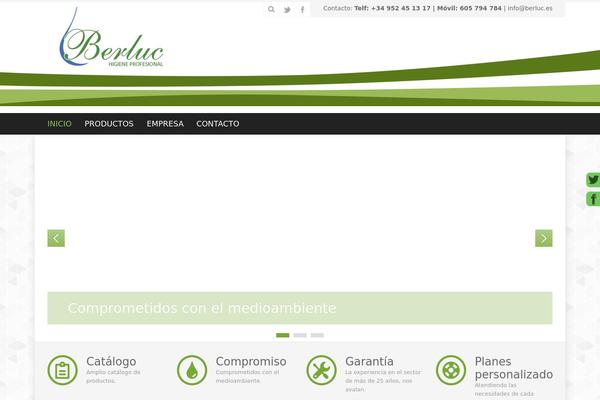 Natural theme site design template sample