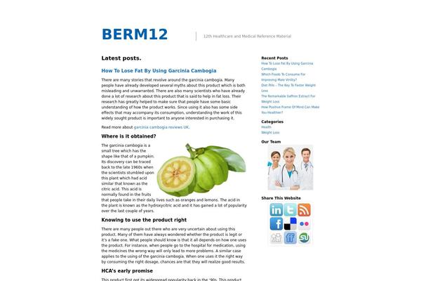 Infimum theme site design template sample