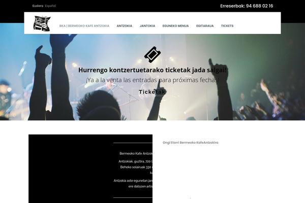 Affinity theme site design template sample