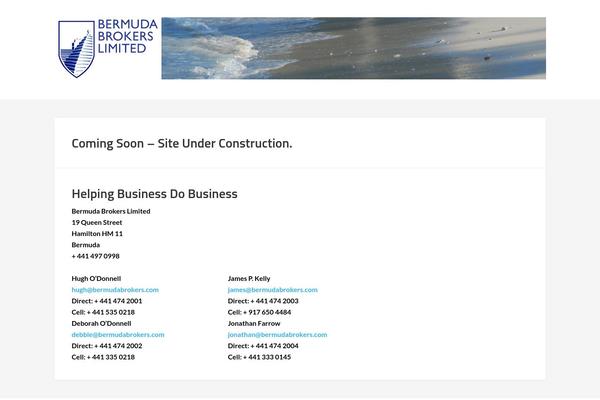 Enterprise Pro theme site design template sample