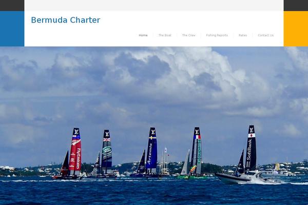 456sailing theme site design template sample
