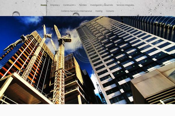 Vertex theme site design template sample