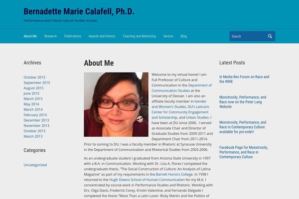 Academica theme site design template sample
