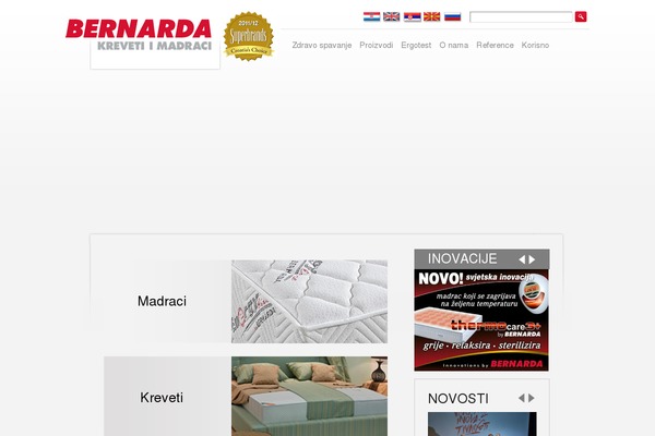 bernarda.hr site used Bernarda