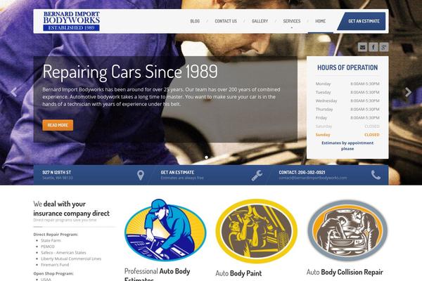 bernardimportbodyworks.com site used CarPress