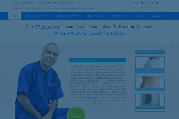 Emerald theme site design template sample