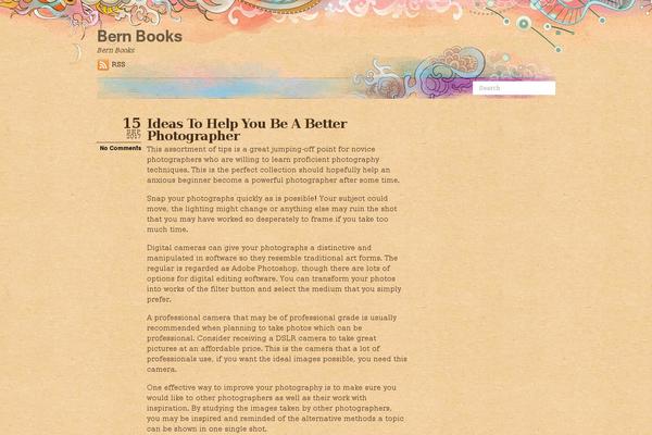 Koi theme site design template sample