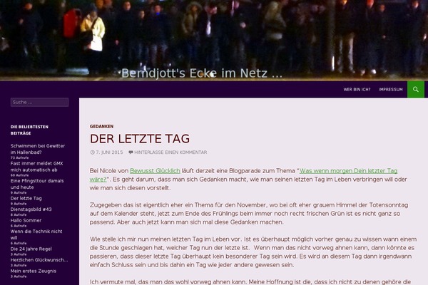 berndjott.info site used Bj-theme-2-twentytwentythree-child