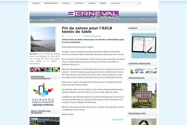 Bright theme site design template sample