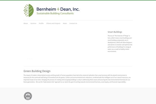 Clarity theme site design template sample