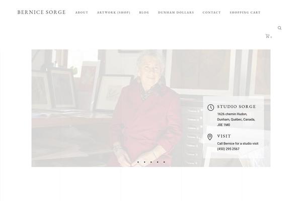 Musea theme site design template sample