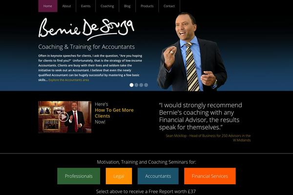 berniedesouza.com site used Theme1584