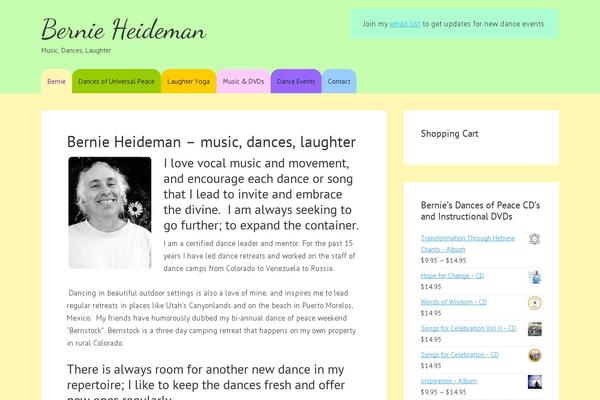 Genesis theme site design template sample