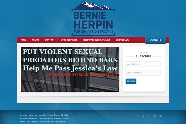Politic theme site design template sample