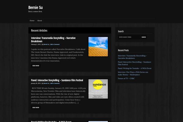 WP-Mysterious 1.04 theme site design template sample