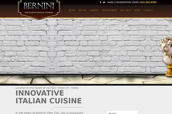Site using Foodpress plugin