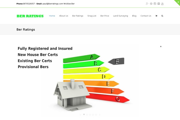 Total theme site design template sample