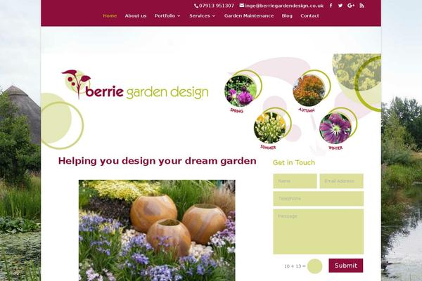 Divi Child theme site design template sample