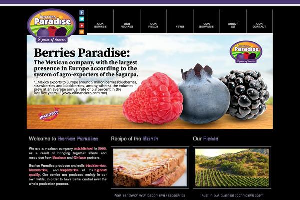 berriesparadise.com site used Berriesparadise_en