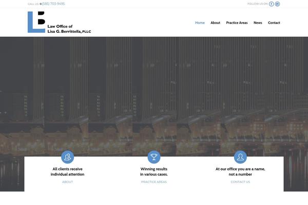 Lisa theme site design template sample