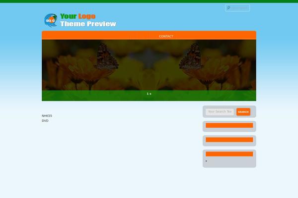 D5 Socialia theme site design template sample