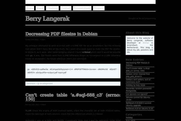 Blass2 theme site design template sample