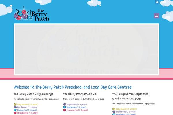 Happy Kids theme site design template sample