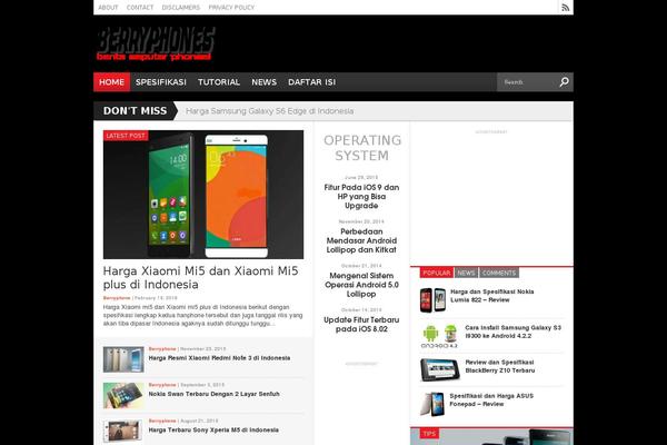 Hot Topix theme site design template sample