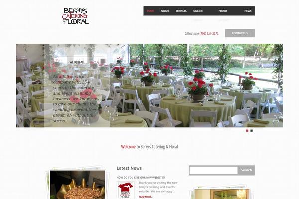Feast theme site design template sample
