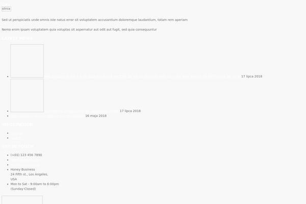 Site using Slider plugin