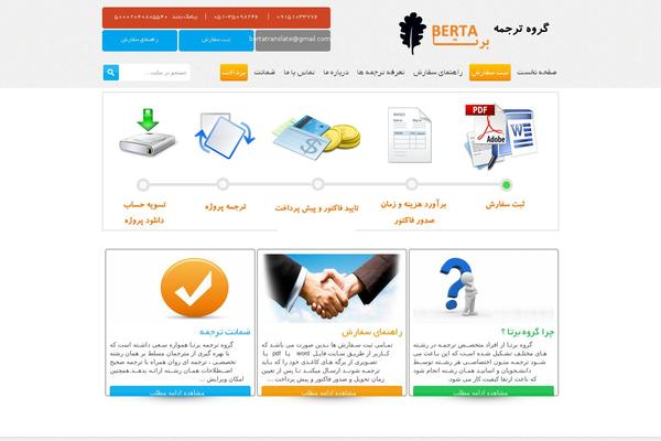 berta WordPress theme, websites list used berta theme berta theme websites examples