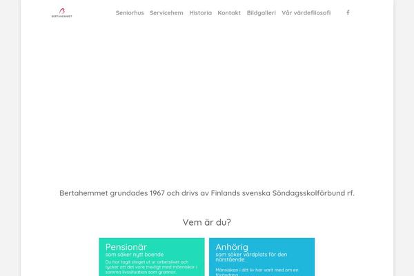 Salient theme site design template sample