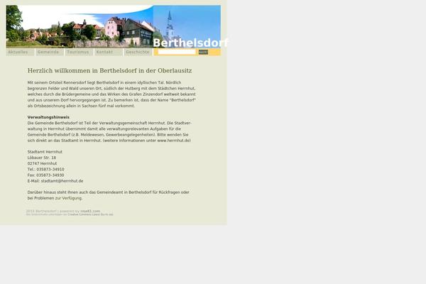 Blix theme site design template sample