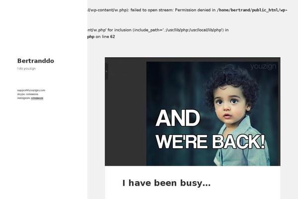 Twenty Fifteen theme site design template sample