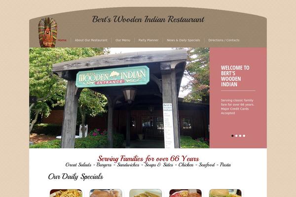 bertswoodenindian.com site used Theme1979
