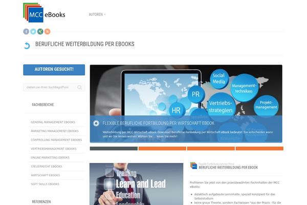 Maestro theme site design template sample