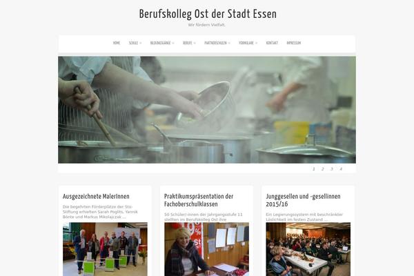 Zenon Lite theme site design template sample
