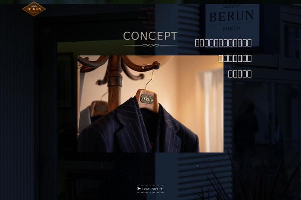 Hairsalon theme site design template sample