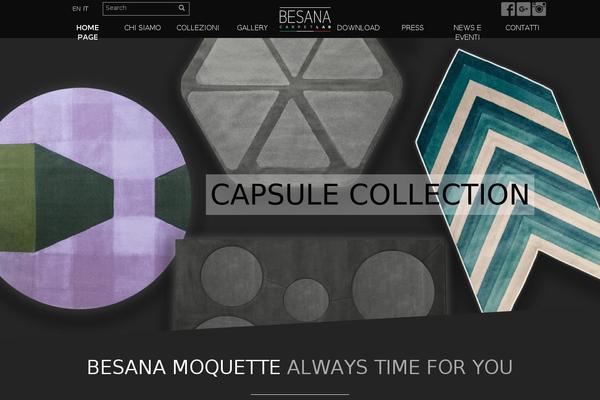 besanamoquette.com site used Besana