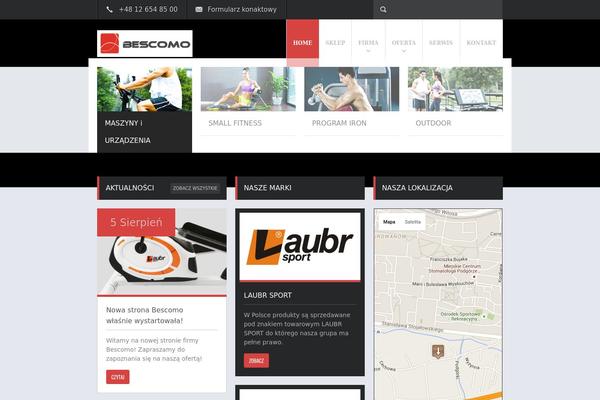 Fit Wp theme site design template sample