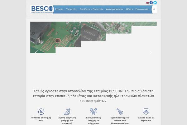 Manbiz theme site design template sample