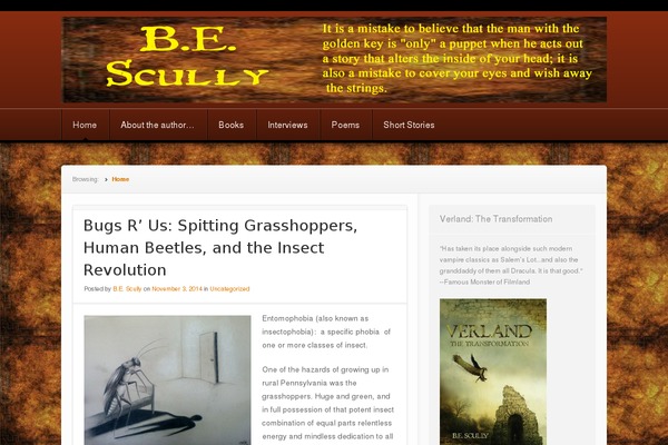 Nuntius theme site design template sample