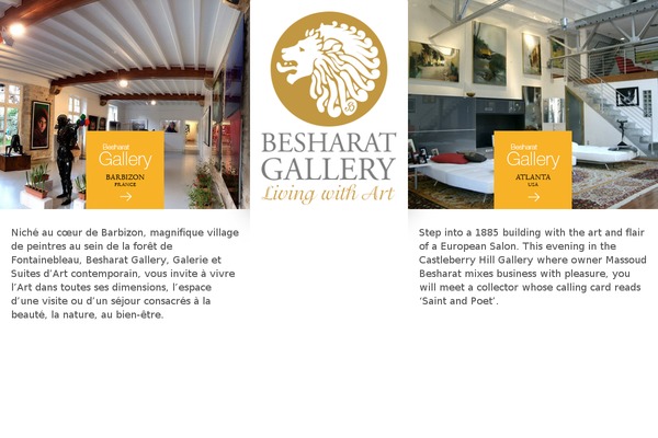besharatgallery.com site used Besharat