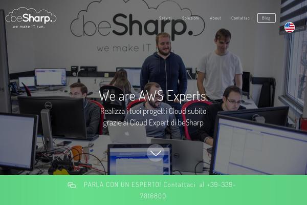 besharp.it site used Besharp2016